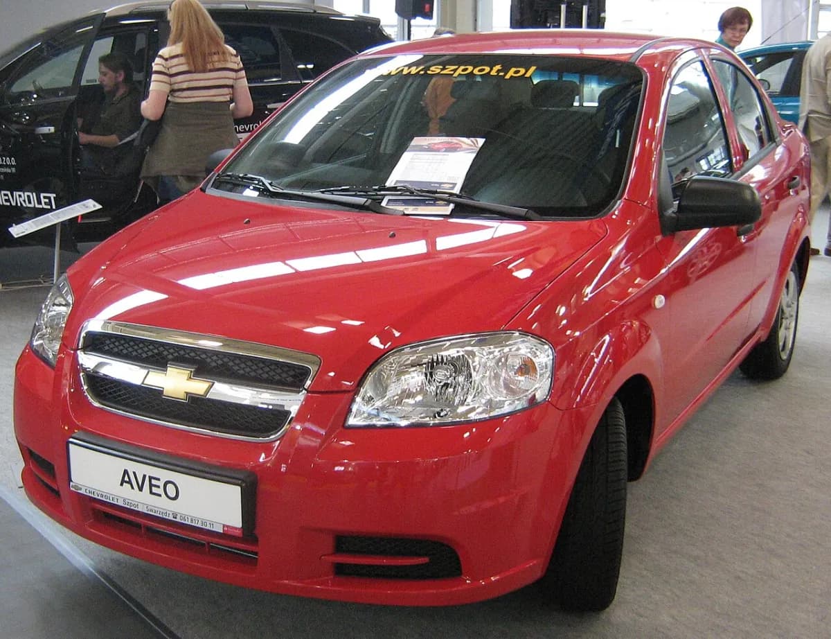 Chevrolet Aveo T250 (2008-2011) önden görünüm