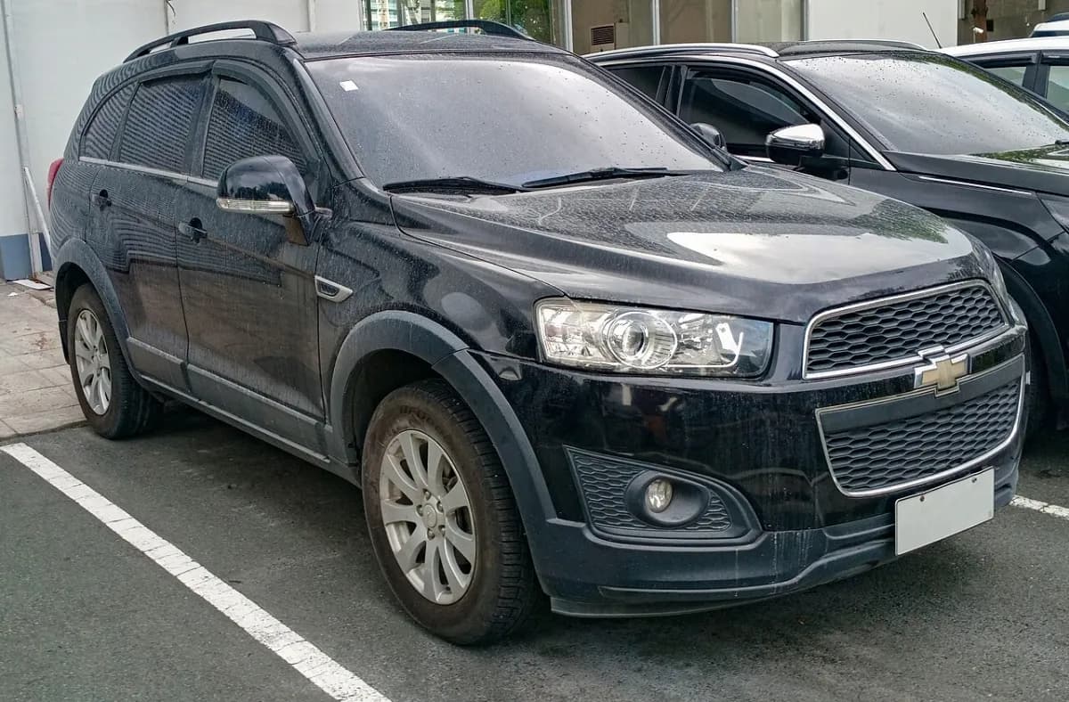 Chevrolet Captiva C100 (2007-2015) önden görünüm