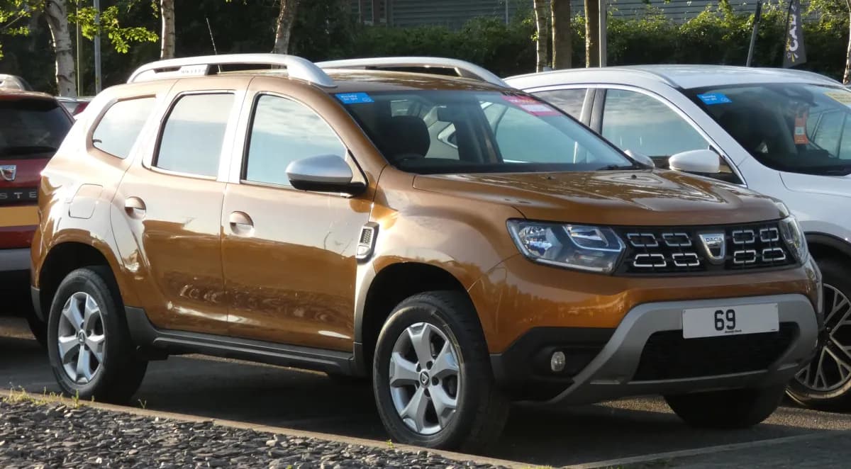 Dacia Duster HM (2018-) önden görünüm