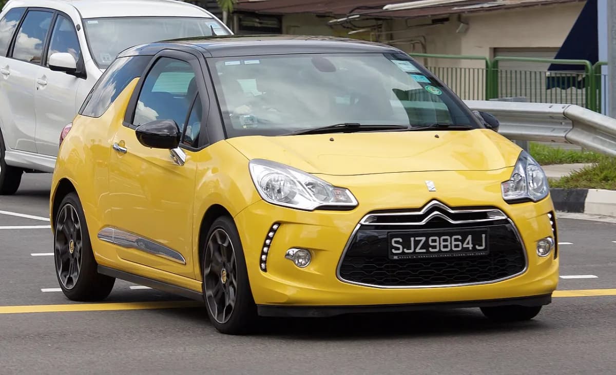 DS DS 3 A55 (2009-2019) önden görünüm
