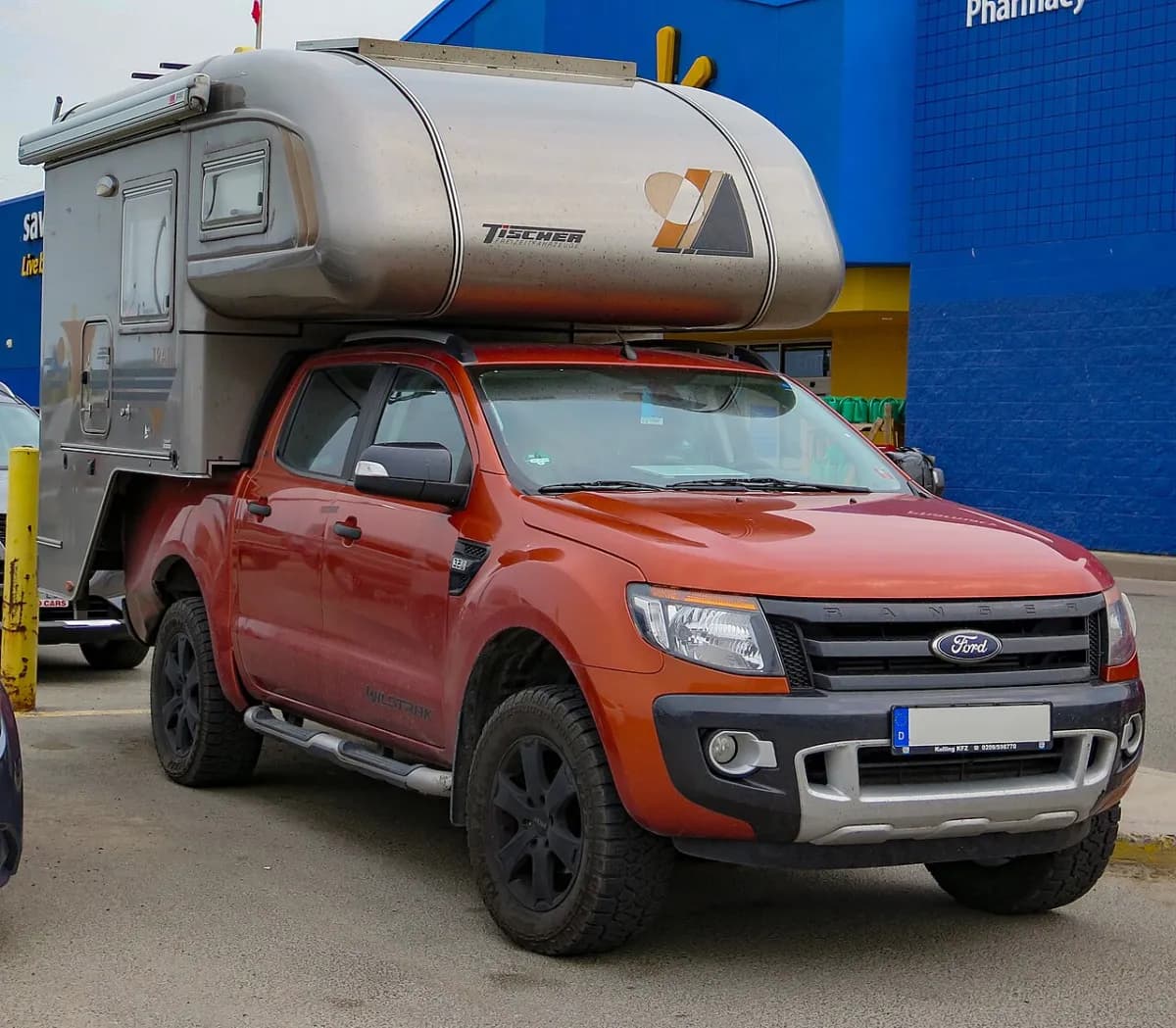 Ford Ranger T6 (2011-2022) önden görünüm
