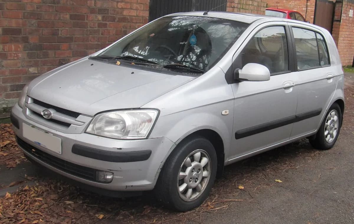 Hyundai Getz TB (2002-2011) önden görünüm