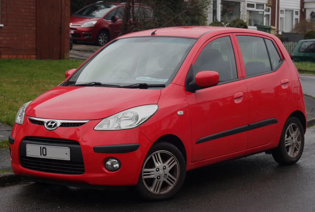 Hyundai i10 PA (2007-2013) önden görünüm