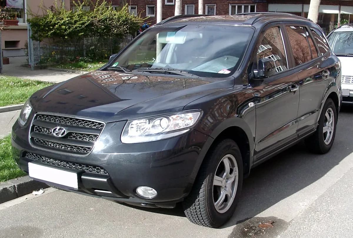 Hyundai Santa Fe CM (2006-2012) önden görünüm