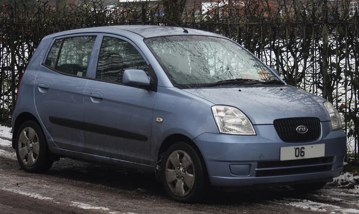 Kia Picanto SA (2004-2011) önden görünüm