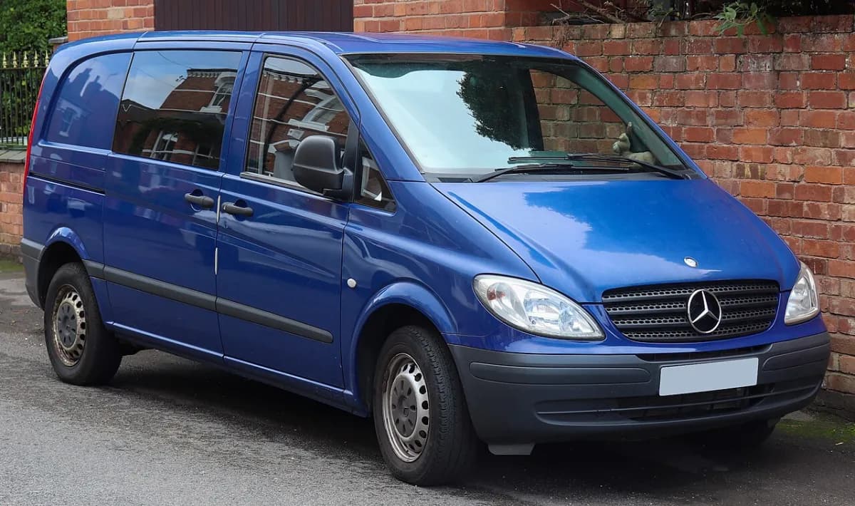 Mercedes-Benz Vito W639 (2003-2014) önden görünüm
