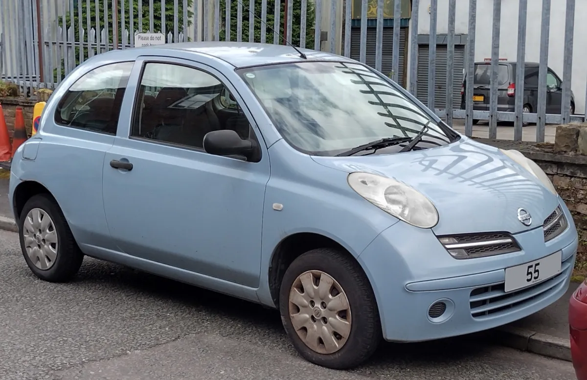 Nissan Micra K12 (2002-2010) önden görünüm