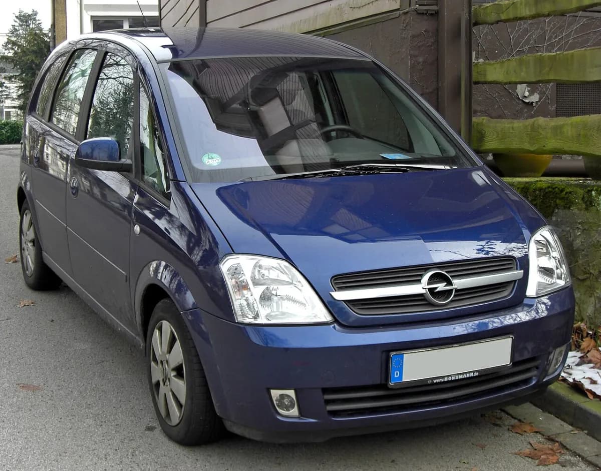 Opel Meriva Meriva A (2003-2010) önden görünüm
