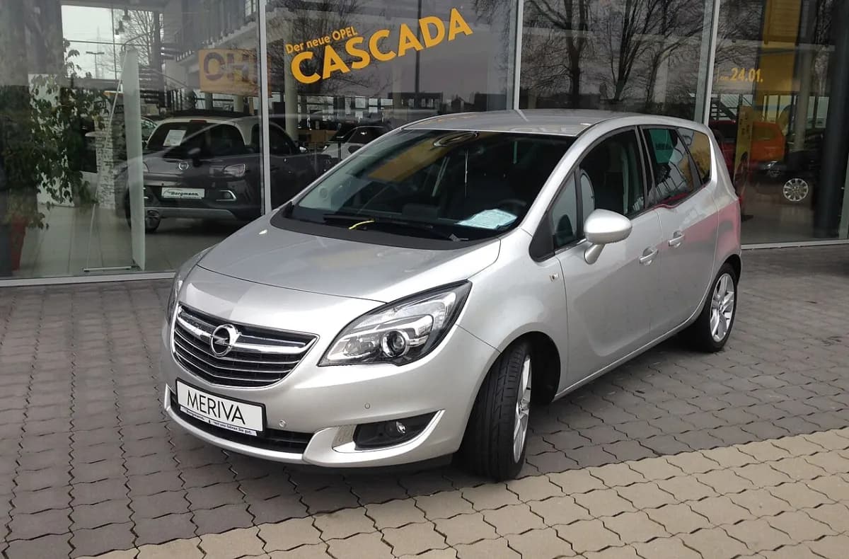 Opel Meriva Meriva B (2010-2017) önden görünüm