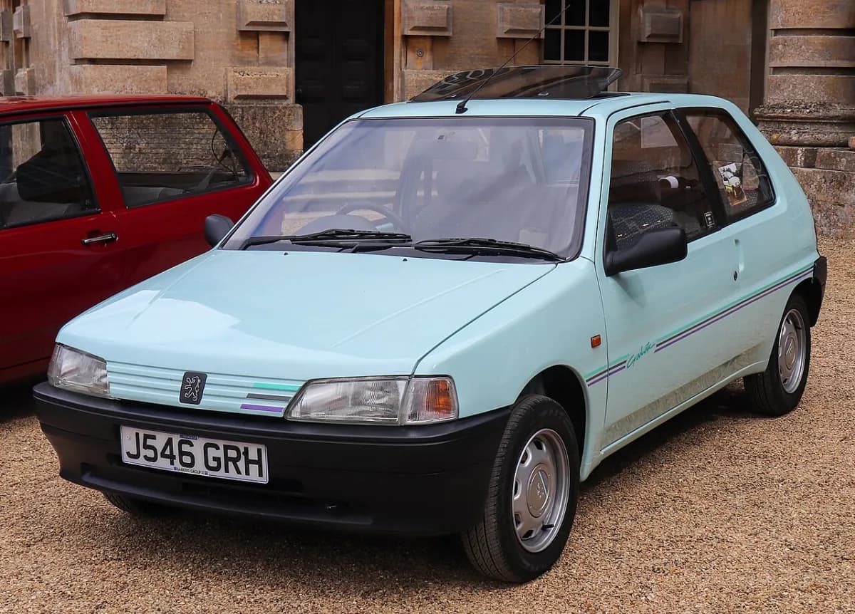 Peugeot 106 S1 (1991-1996) önden görünüm