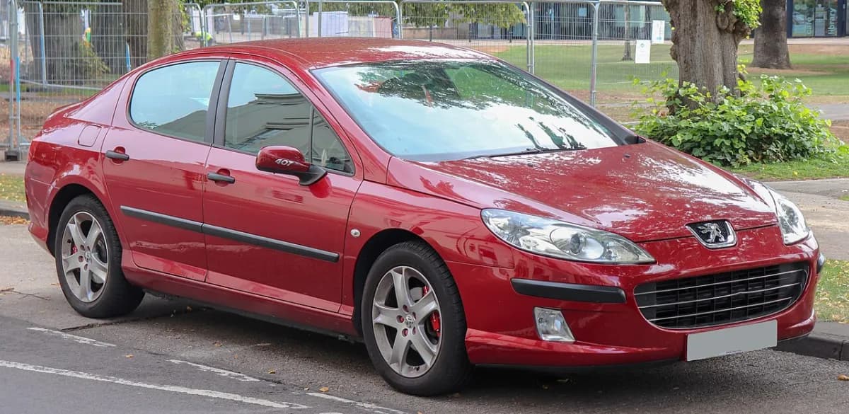 Peugeot 407 407 (2004-2011) önden görünüm