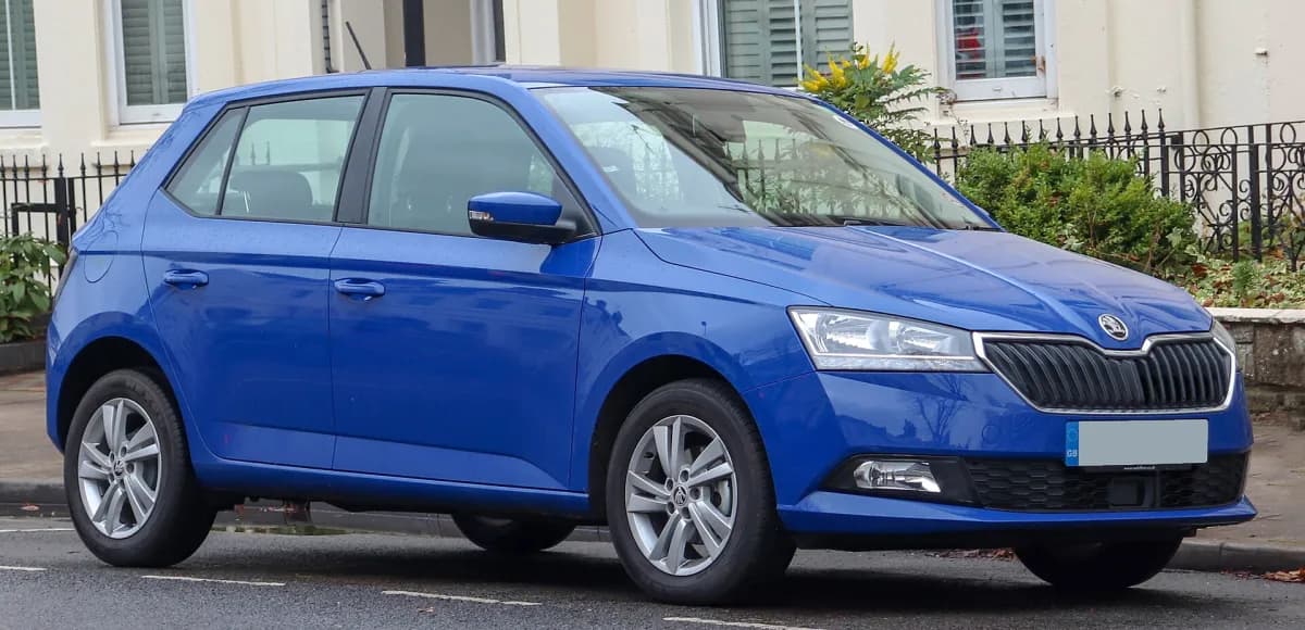 Skoda Fabia NJ (2014-2021) önden görünüm