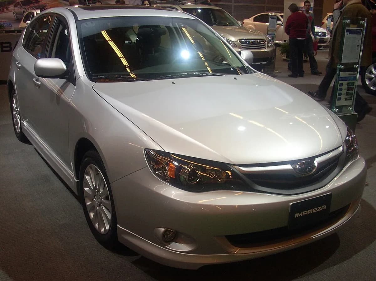 Subaru Impreza GH (2008-2011) önden görünüm