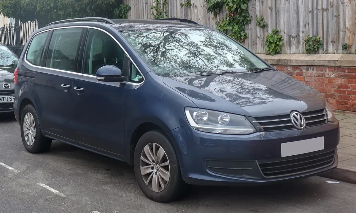 Volkswagen Sharan 7N (2010-2015) önden görünüm