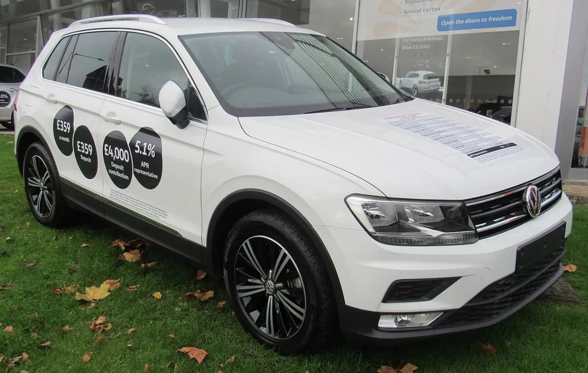 Volkswagen Tiguan Mk2 AD1 (2016-2023) önden görünüm
