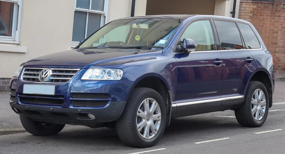 Volkswagen Touareg 7L (2002-2010) önden görünüm