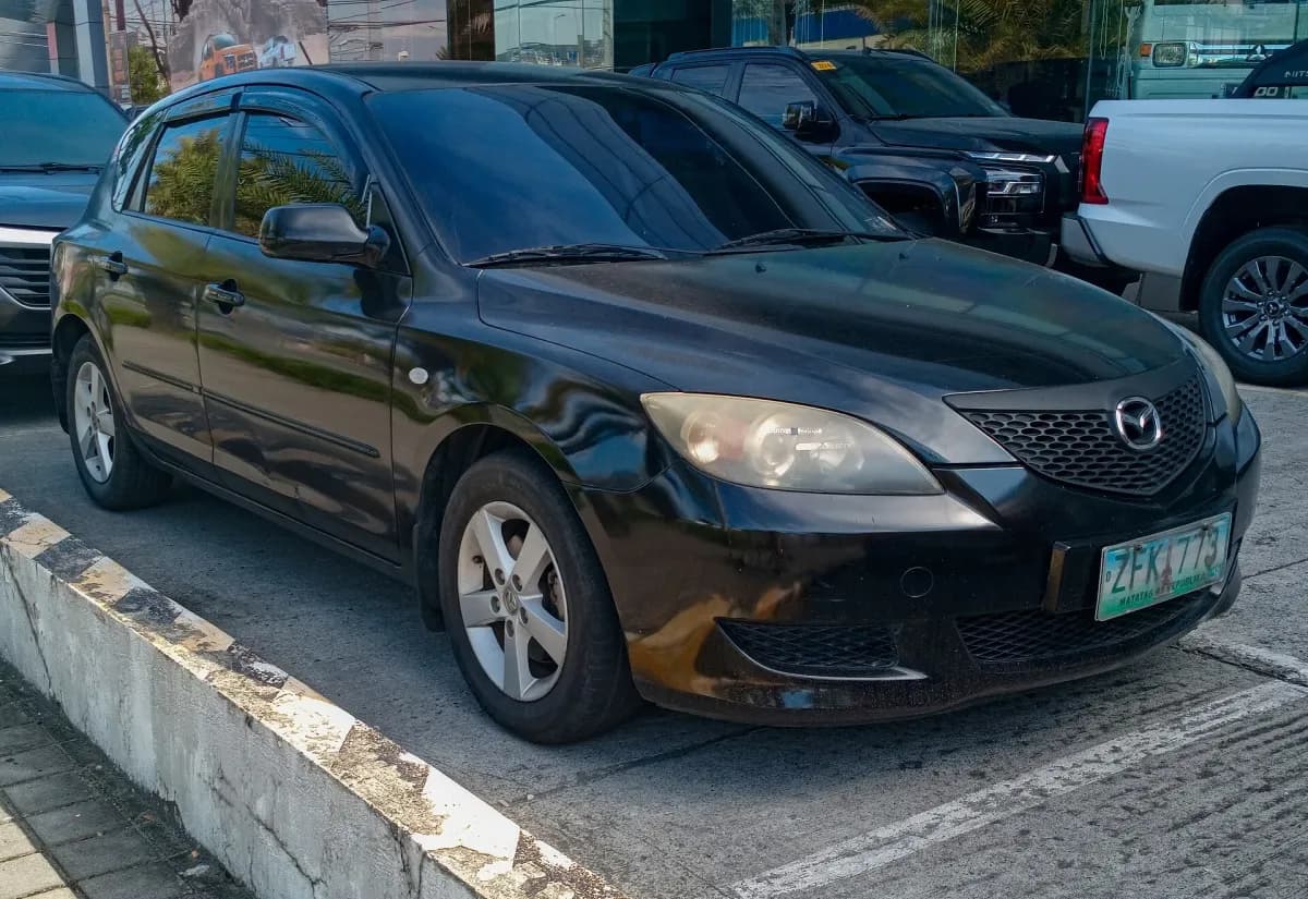 Mazda Mazda3 BK (2003-2009) önden görünüm
